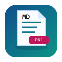 MD2PDF logo